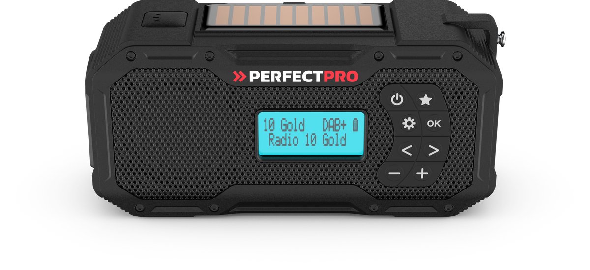 Perfectpro E-100 Noodradio met DAB+ / FM / Bluetooth