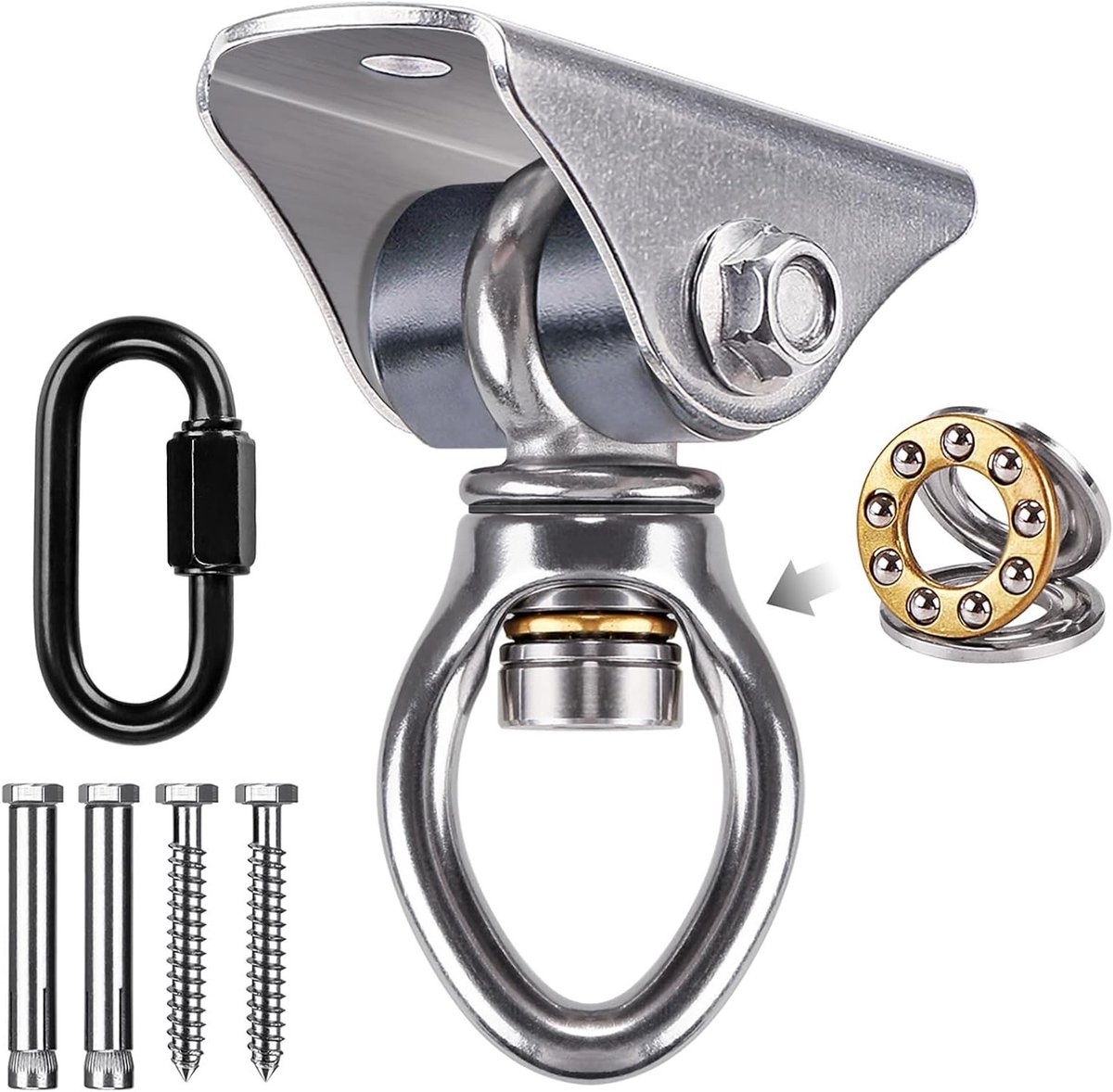 Zware Bokszak Hanger voor Aan de Plafond, Ideaal voor Boksen en Kickboksen, Stevige Bevestiging en Accessoires voor Bokszakken