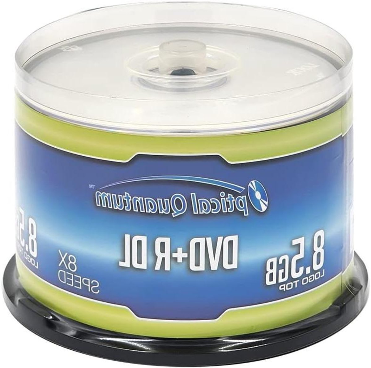 Lege DVD Discs - Dubbellaags Media - Opslaan van Data - Archiefkwaliteit - 50 Stuks - Logo Top