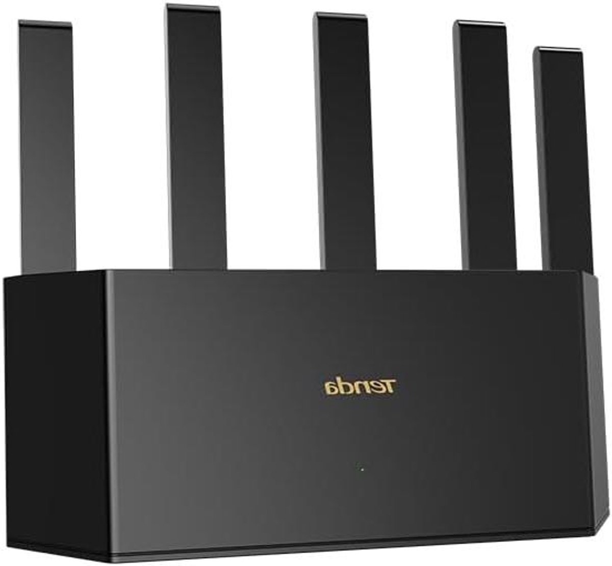 Draadloze Router - Netwerk Access Point - Snelle Internetverbinding - 5100 Mbps Snelheid - 4 Poorten - Zwart