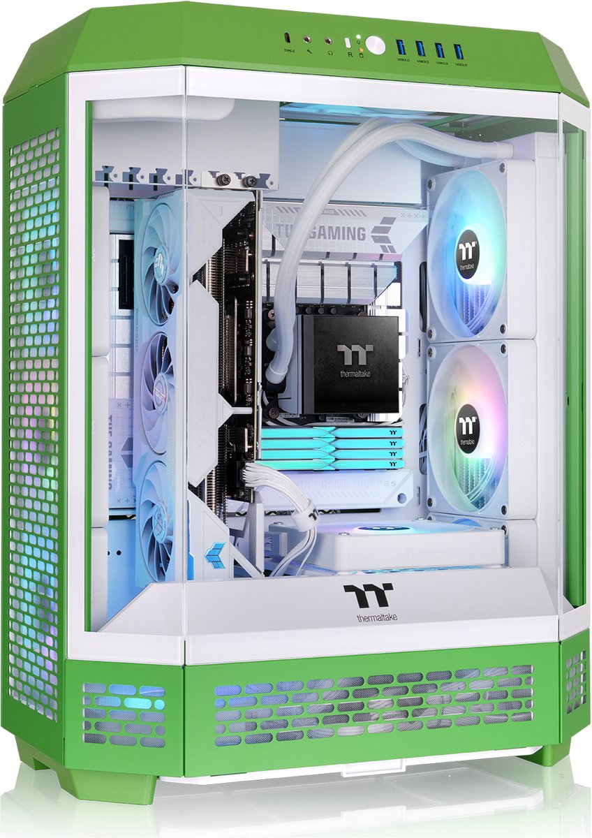 Thermaltake The Tower 600 Midi Tower Groen