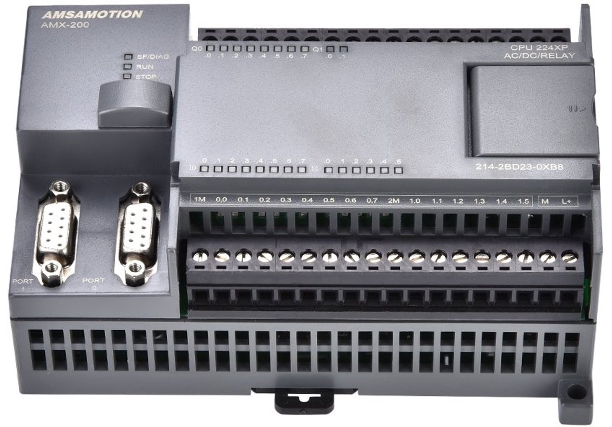 Walfront 220V PLC S7-200 CPU224XP - Programmeerbare Logica Controller met Relay Output