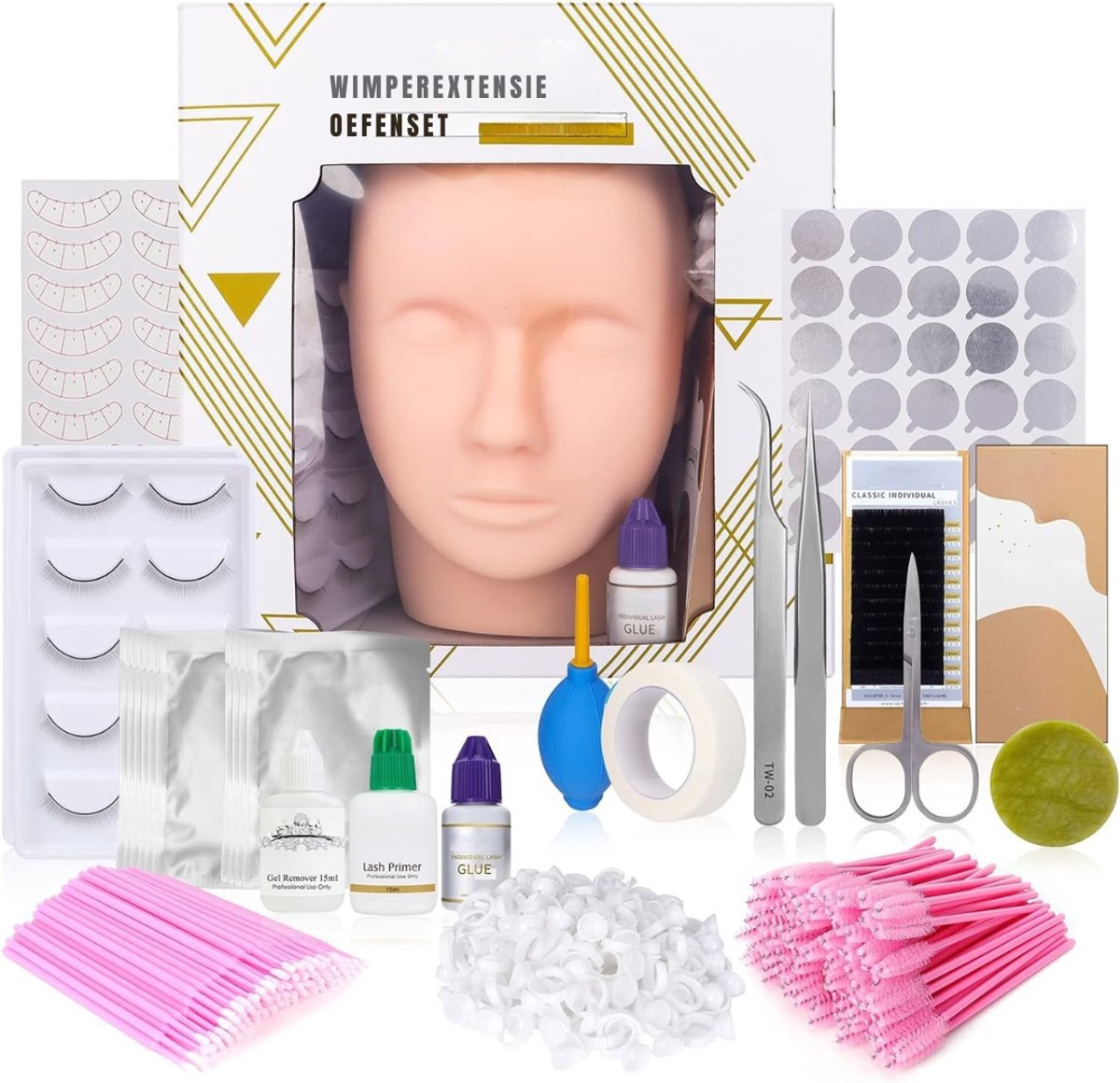YOR® Wimperlifting set - Wimperlift - Wimpers - Zwart - 26cm x 25cm x 14cm