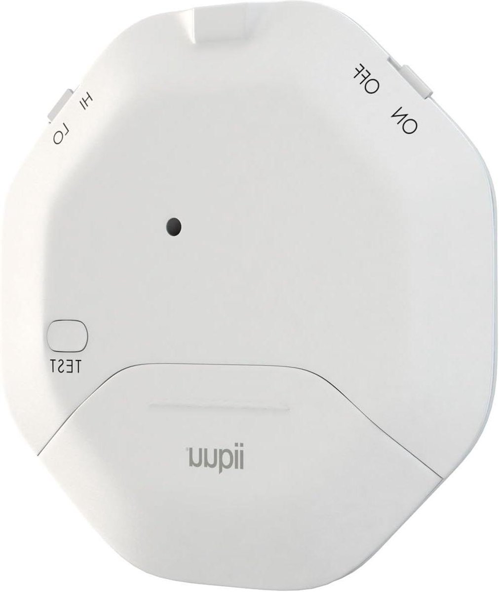 Glasbreuk Alarm - Raammelder Deuralarm - Beveiliging Huis - Luid 95dB Geluid - 7.6 x 7.6 cm - Wit