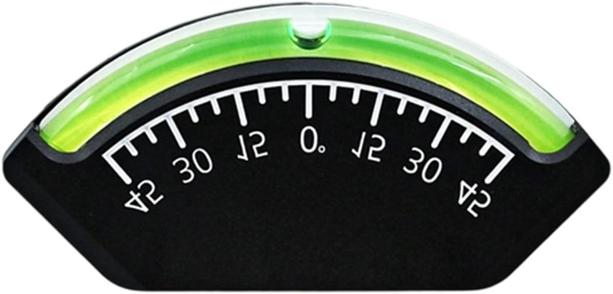 Caravan Waterpas - Niveaugereedschap Voertuigen - Precisie Parkeren - Stabiliteitsmonitor - 9x4.2x1 cm - Niet gespecificeerd
