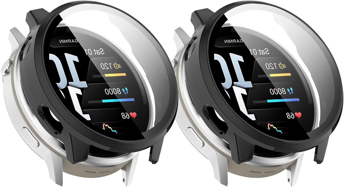 Stevige Bescherming voor Garmin Venu 4 45mm - 2-Pack Schermbescherming met 9H Hardheid, Krasbestendig en Schokbestendig Design