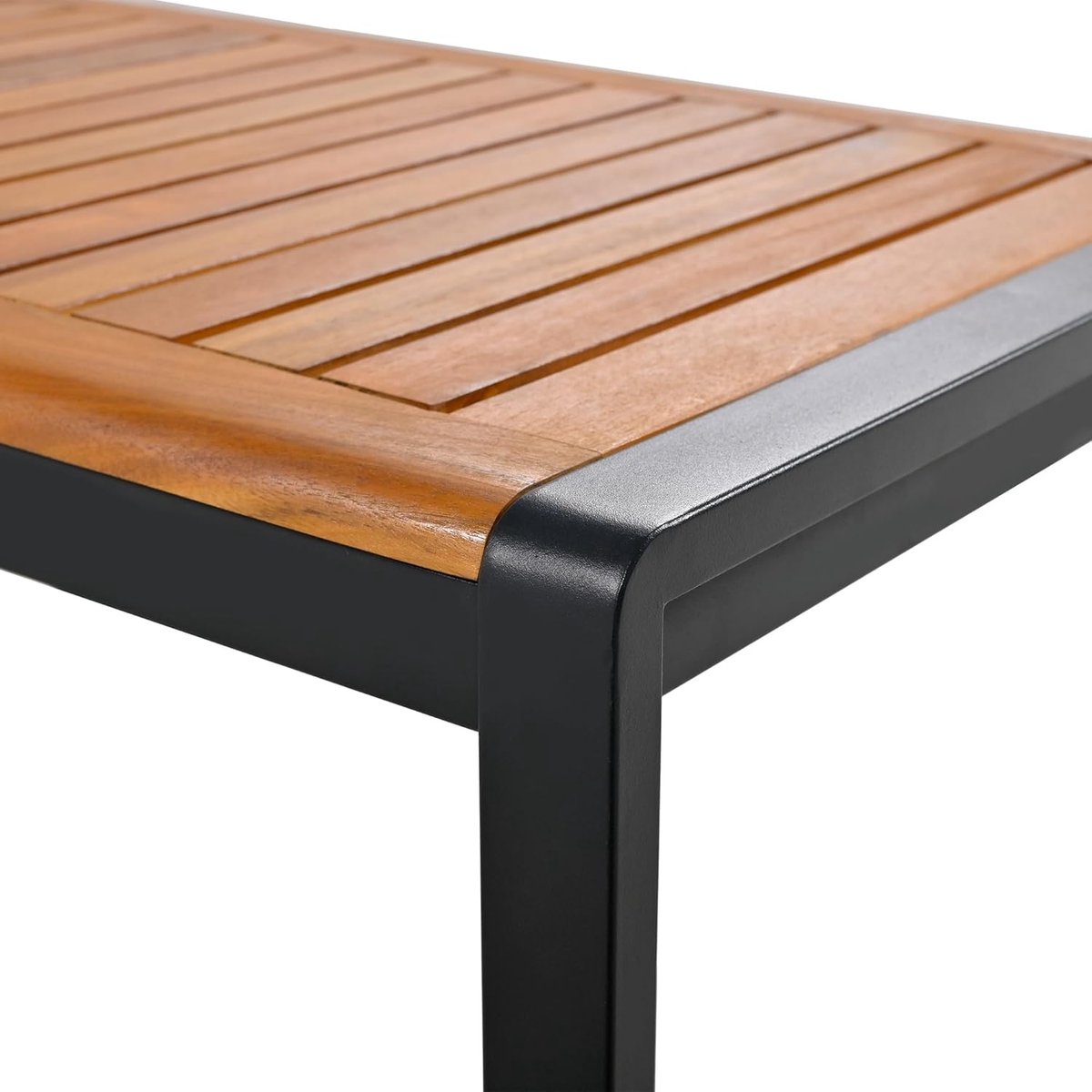 Gartenlounge Set 8-delig 115x60x64 cm – Luxe Tuinmeubel Set met 2x 2-Zitsbanken, 4 Stoelen, 2 Tafels, Verzinkt Staal & Acaciahout – Grijs – HomebyNicole