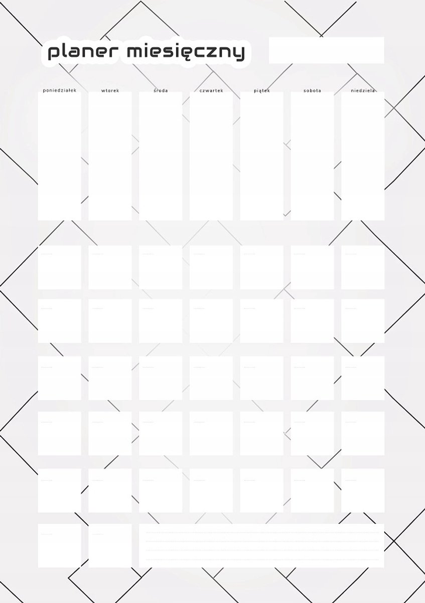 Wallvy - Maandplanner Magnetisch - 40x56cm - Personaliseerbaar - Droog Afneembaar