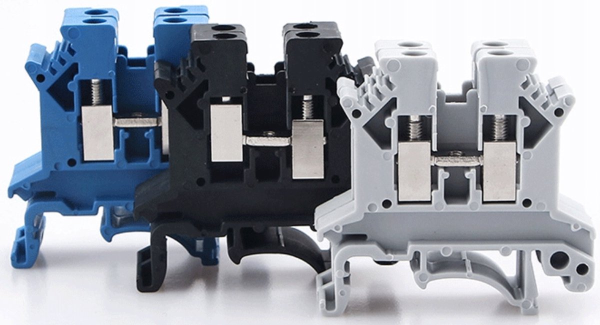 COSMOS UK Serie - DIN-Rail Klem - 2.5mm - Grijs - 1 Niveau