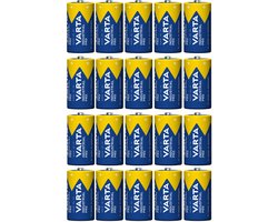 Varta Industrial LR14 C alkaline batterij 7800mAh - 20 stuk