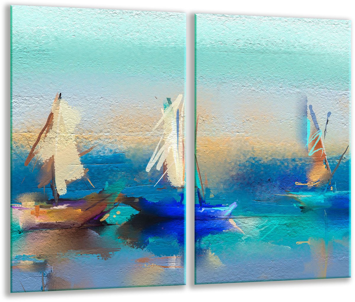 TMK ArtDeko - Snijplank - Glas - 30x52 cm - Inductiekookplaatbescherming