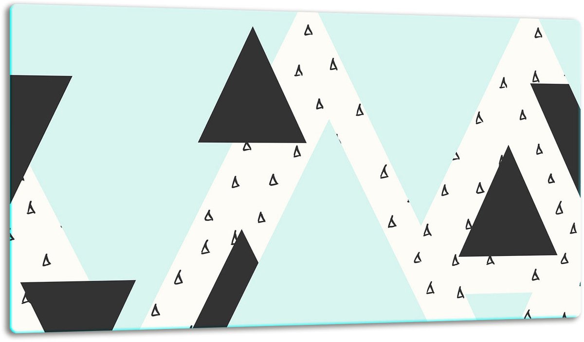 TMK ArtDeko - Snijplank - Glas - 52x30cm - Beschermend en Decoratief