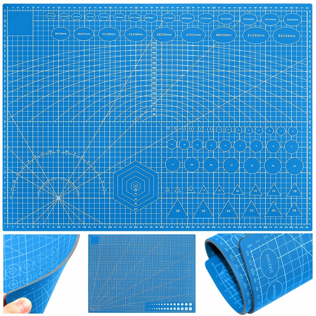 Hangzhou A Link Star Technology Co. Limited - Snijmat - Zelfherstellend - A2 - Blauw