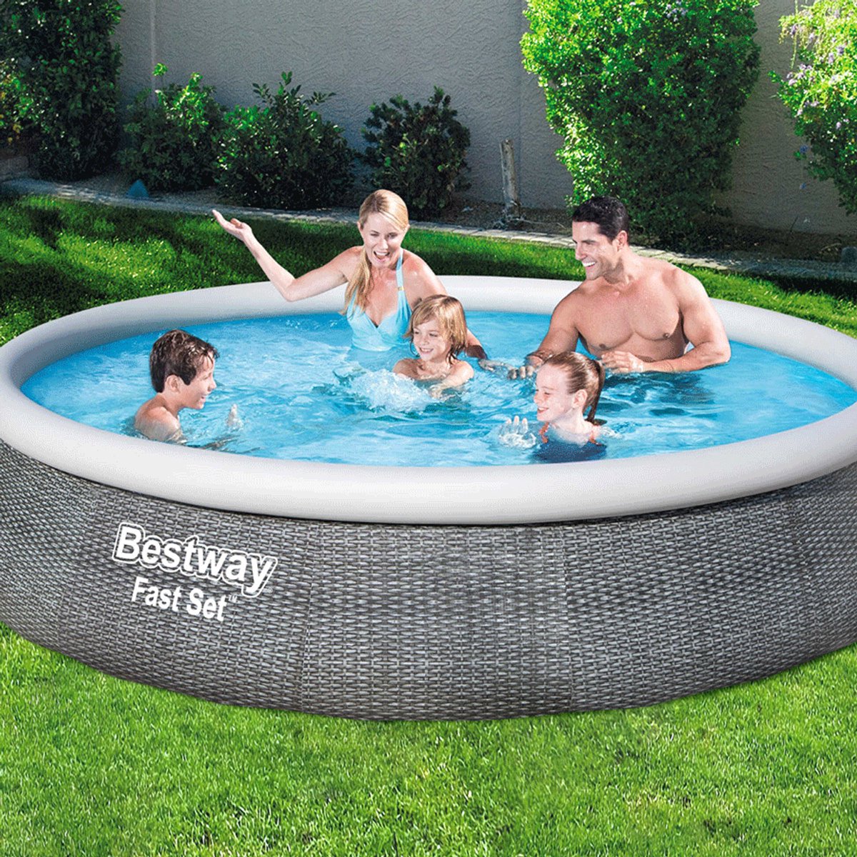 Bestway Fast Set zwembadset - Ø 396 x 84 cm
