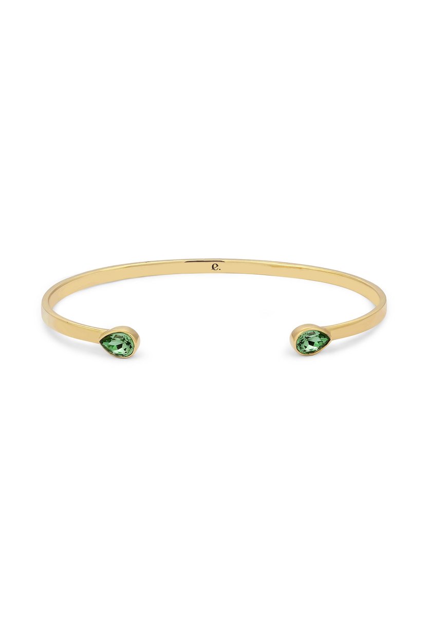 Elli PREMIUM - Armband - Bangle Vrouwen Druppel Glazen Kristallen 925 Sterling Zilver 17 cm -
