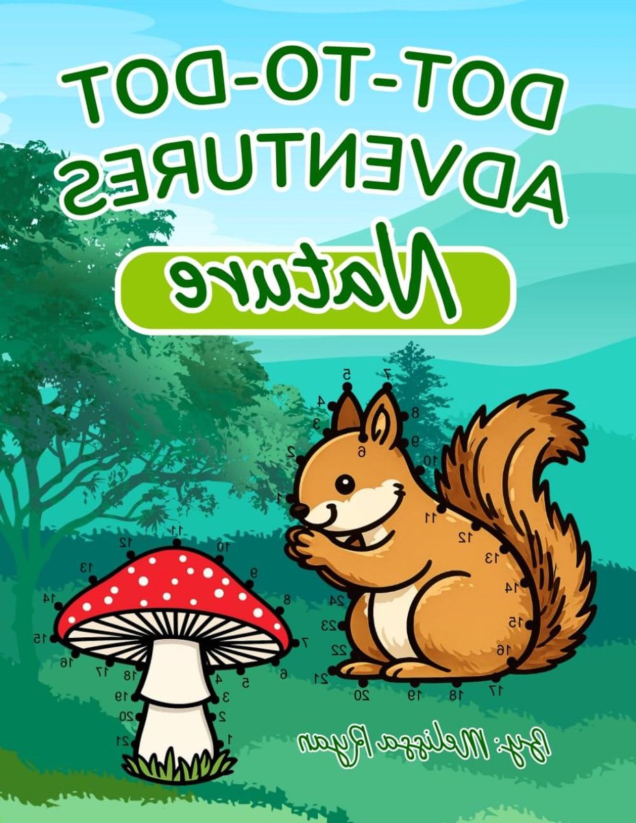 Dot-to-Dot Natuur - Puzzelboek Kinderen - Leren Tellen - 30 Natuur Puzzels - 64 Pagina's - Niet gespecificeerd