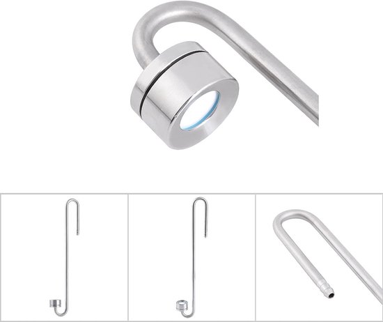 CO2 Diffuser en Atomizer voor Aquariums met Bubble Counter - 250mm Aquarium Benodigdheden en Apparatuur van Merkloos — afbeelding 3