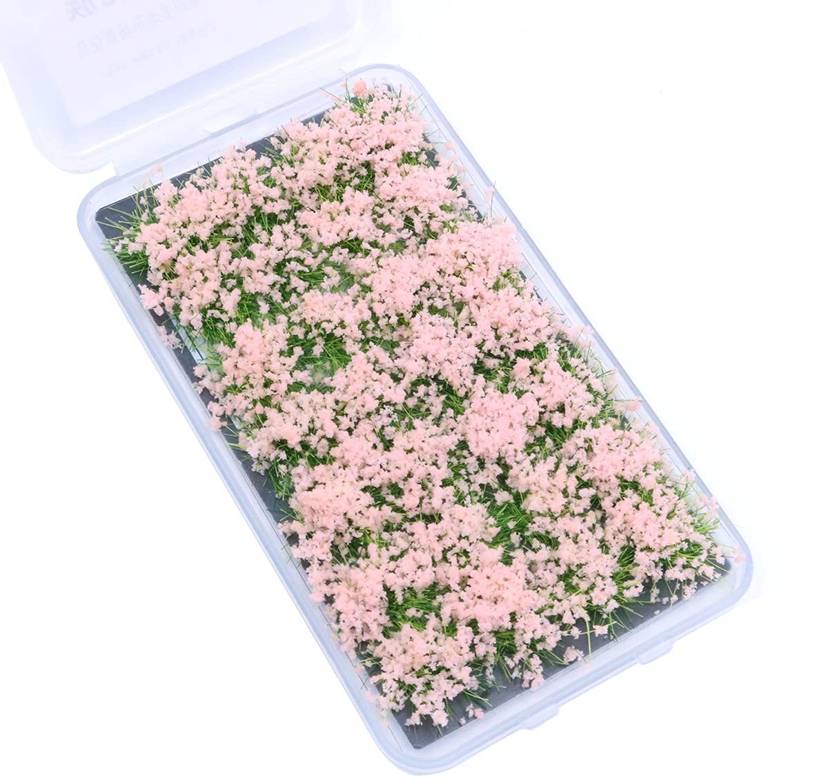 Store_9 - Flower Grass Tufts - Terrain Model Kit - Realistisch en veelzijdig - Roze - Miniatuurlandschappen - Zandtafelthemamodellen - Geschikt voo...