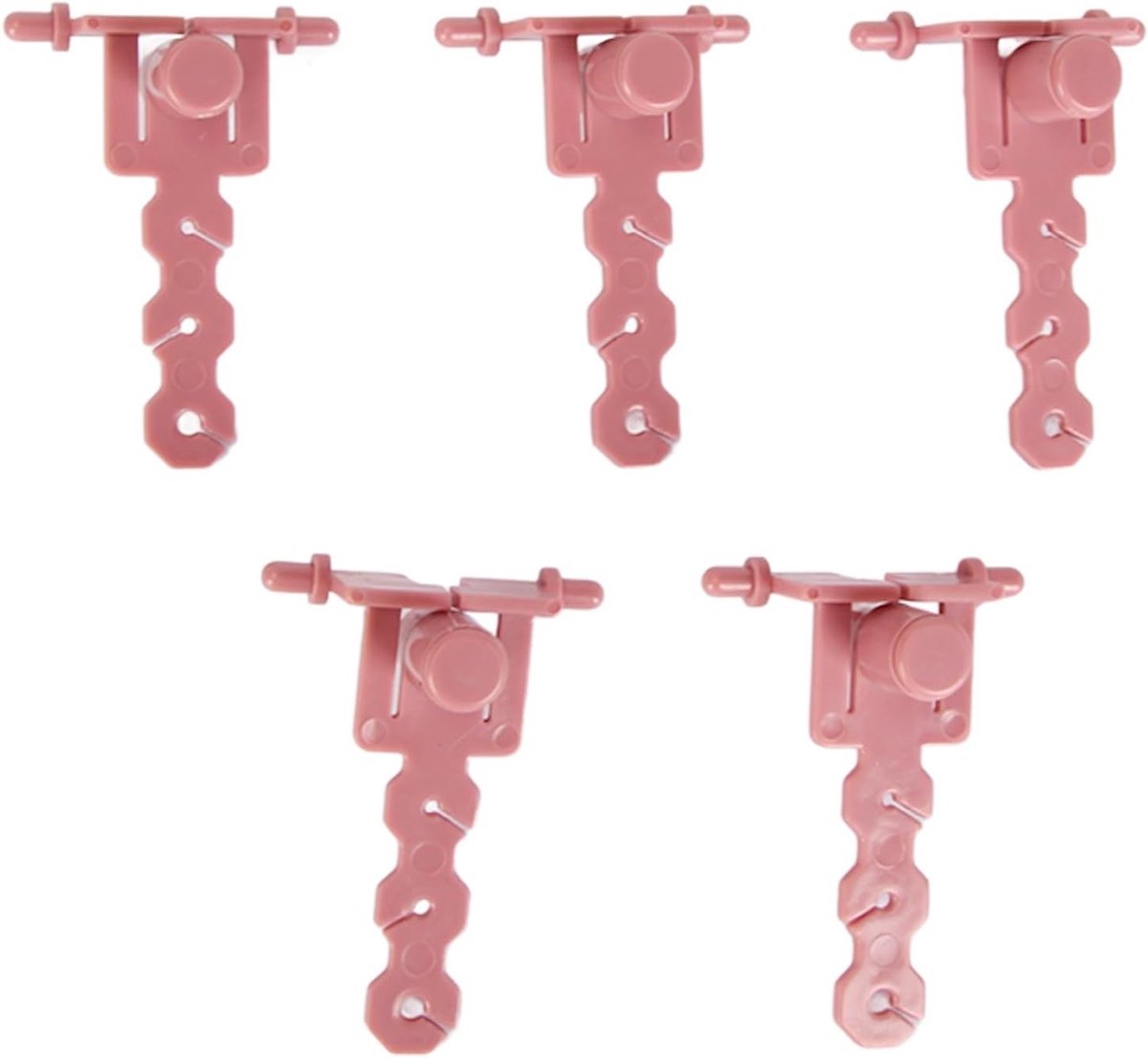 Ergonomische Spanningstools voor Breimachines - Duurzame Plastic Tensioners, Accessoires voor Naaiwerk en Breien, Vervangingsadapter 5 Stuks