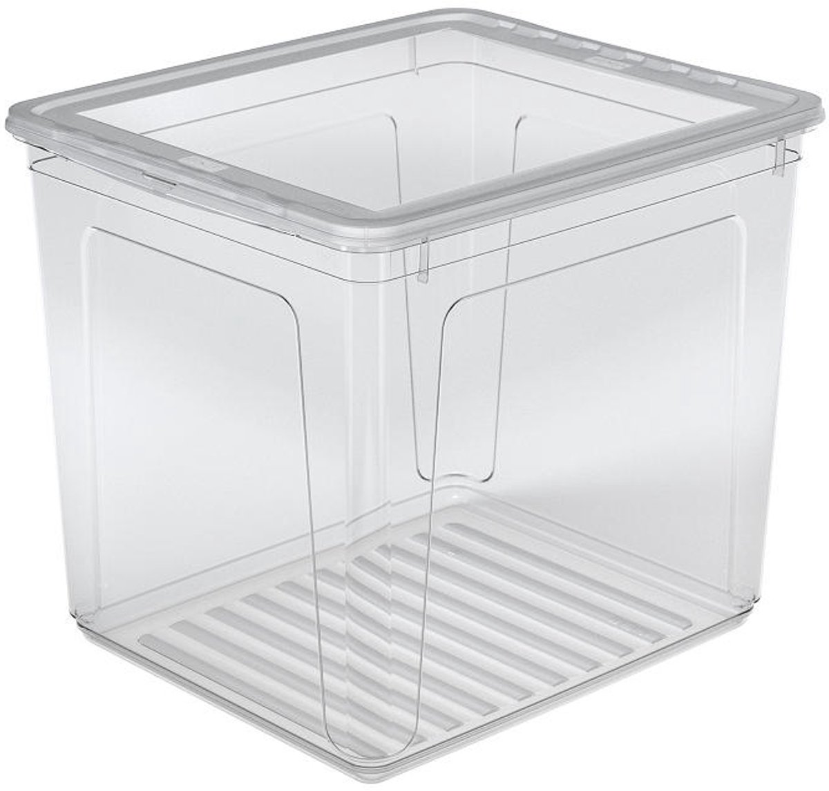 Clearbox Met Deksel 39x33x35 - 30 L Bea Transparant Keeeper 10580