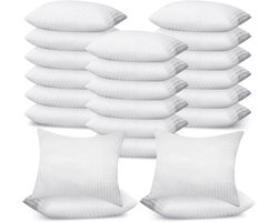 Standaard Bedkussens - Slaapkussens Hotelkwaliteit - Comfortabel Slapen - Dons Alternatief Vulling - 50 x 61 cm - Wit