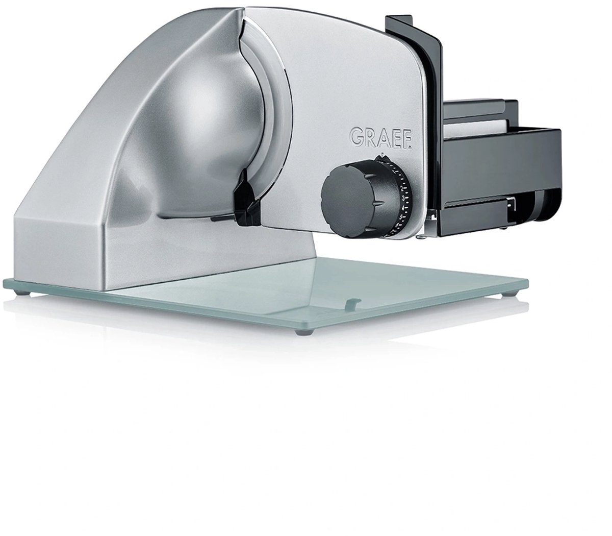 Graef Master M20F - Snijmachine - Vrijdragend - Glad mes - Zilver