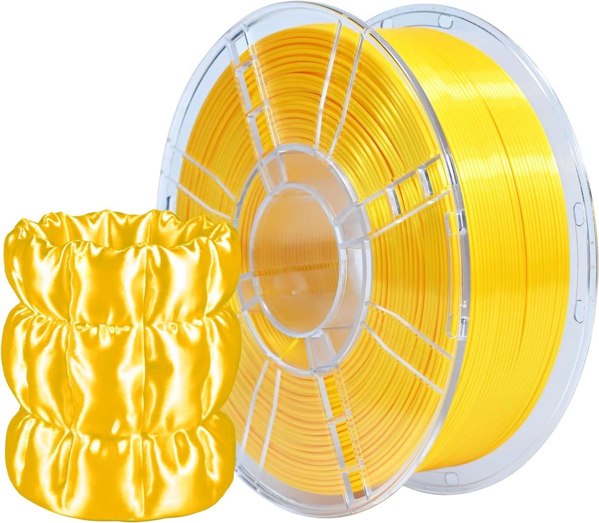 PLA Plus Filament - 3D Printer Draad - 3D Printen - Hoge Maattnauwkeurigheid - 1 kg 175 mm - Zijde Goud