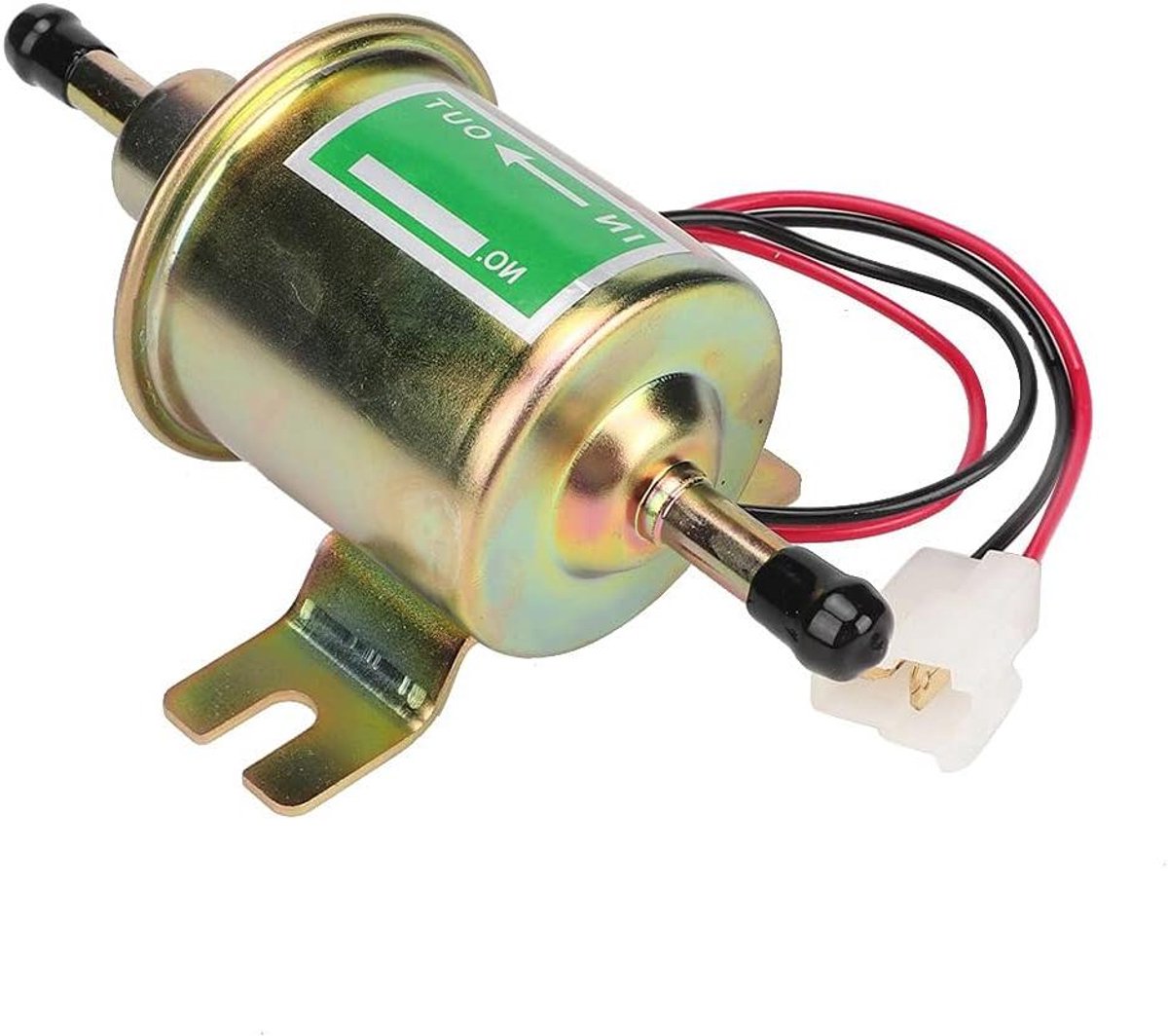 Elektrische Brandstofpomp - Brandstofpomp Benzine - Voertuig Brandstof Toevoer - Universele 24V Toepassing - 13 x 9 x 6 cm