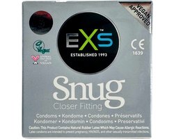 EXS Snug Fit 3 condooms