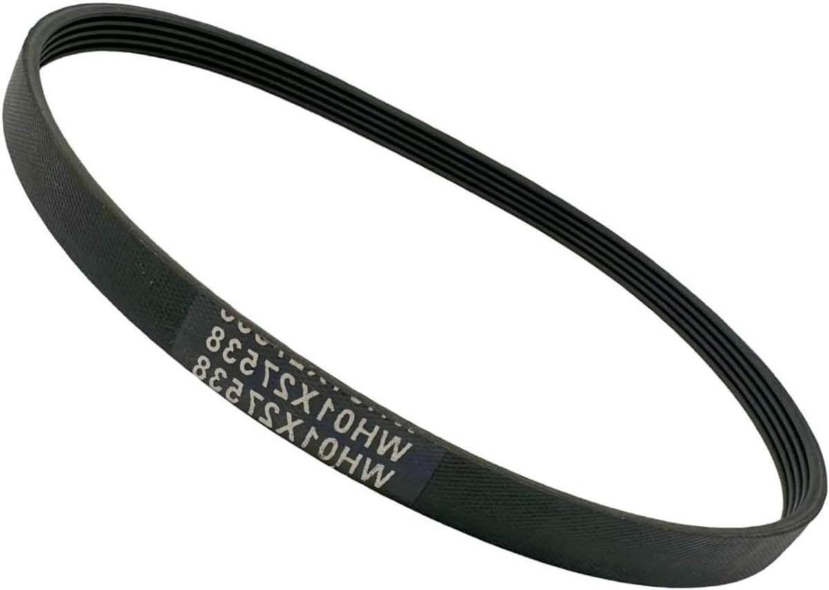 Wasmachine Aandrijfriem - Vervangende Riempjes - Wasmachine Reparatie - Duurzaam Rubber Materiaal - 22 inch x 0.5 inch - Zwart