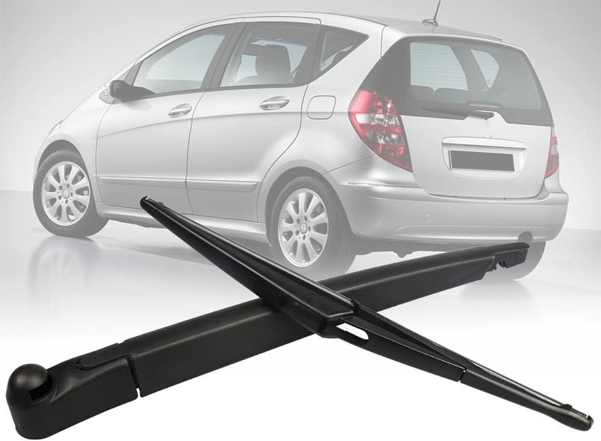 Achterruitenwisser Set voor Mercedes A Klasse W169 (2005-2013) - Inclusief Wisserarm en Blad, Perfecte Pasvorm en Hoge Kwaliteit