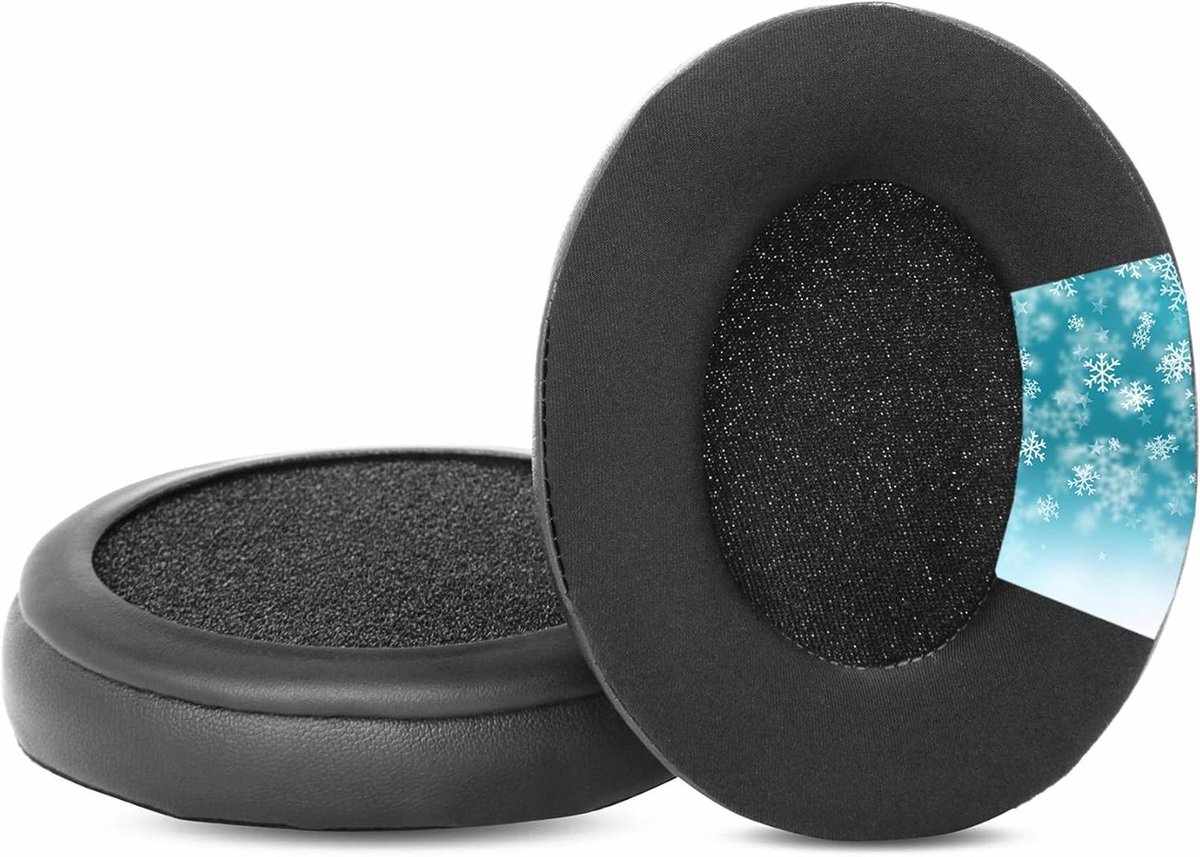 Oorkussens Vervanging - Koptelefoon Kussens - Comfortabel Luisteren - Dikkere Traagschuim - 10 x 8 x 1 cm - Wit