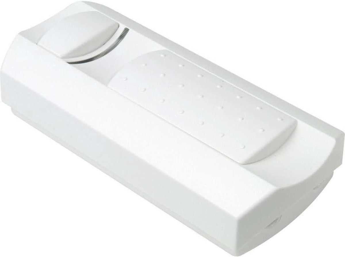 Snoerdimmer - Dimmerschakelaar Dimmer - Verlichting Regelen - Met Oriëntatielicht - 500 VA - Wit