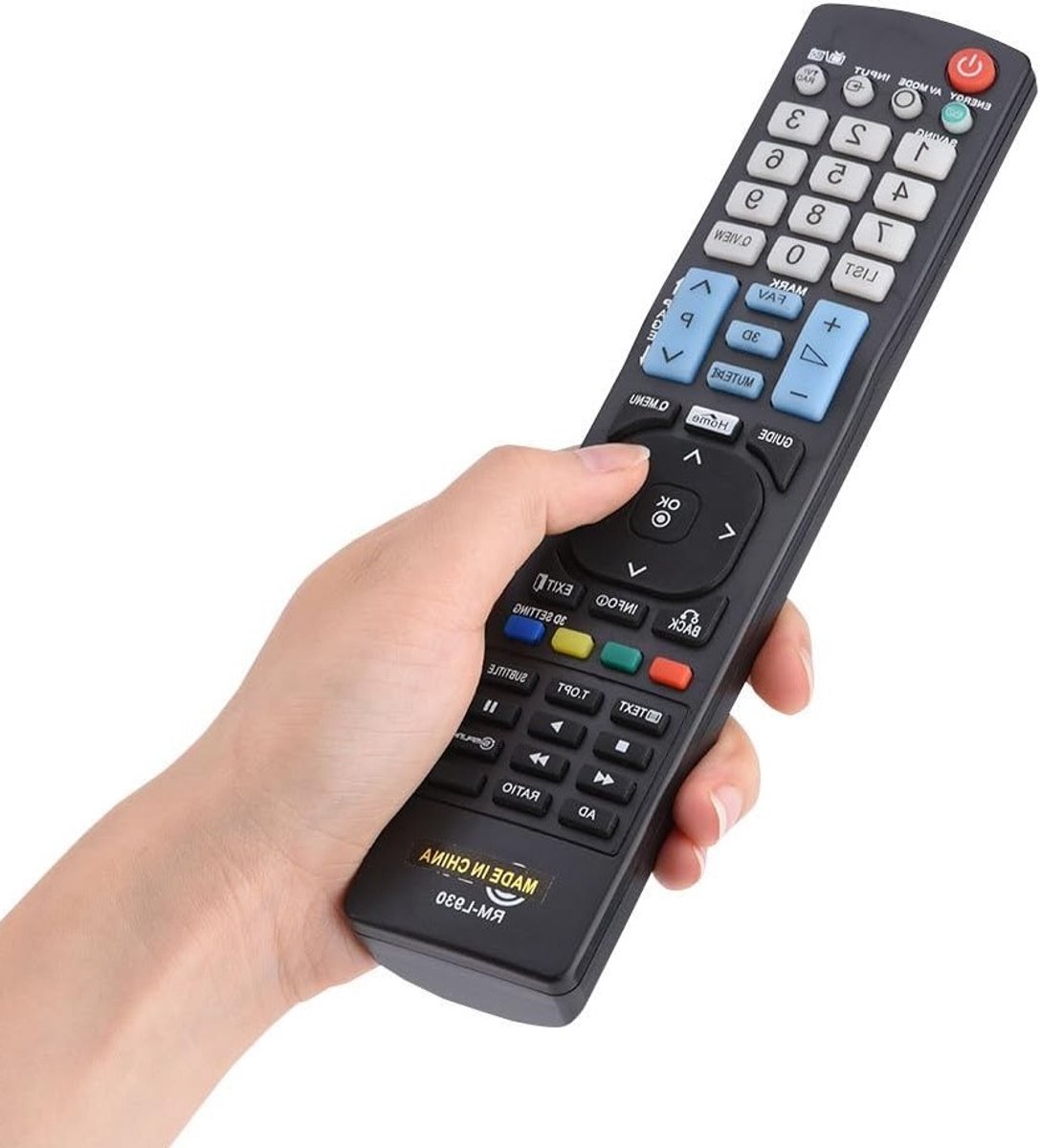Universele TV Afstandsbediening voor SMART Televisies - Vervangingsafstandsbediening met Eenvoudige Navigatie en Compatibiliteit