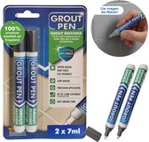 Rainbow Chalk Voegstift Donker grijs 5mm twin - Voegenstift - Voegenpen - Voegenreiniger - Voegen schilderen - Voegen reinigen - Voegverf - Voegen verven - Voegen schoonmaken