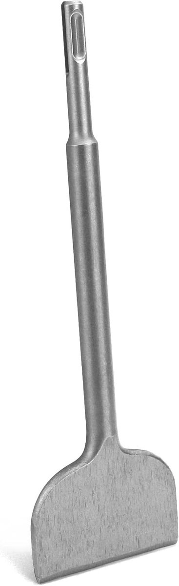 Tegelbeitel SDS Plus voor het verwijderen van tegels en tegellijm, geharde punt, 250x75mm, platte beitel voor renovatie en klussen