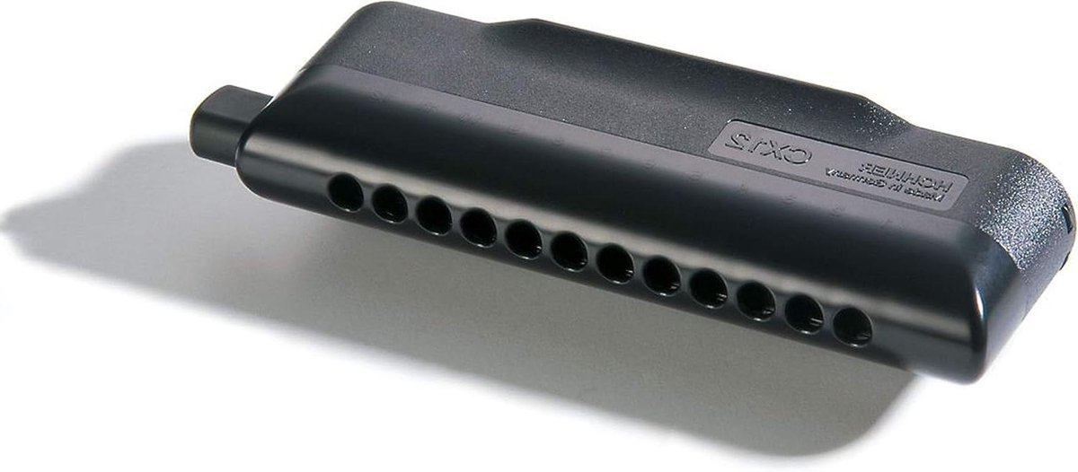 Chromonica Harmonica - Mondharmonica Bb - Muziek Maken - Luchtdicht Ontwerp - 23 cm - Zwart