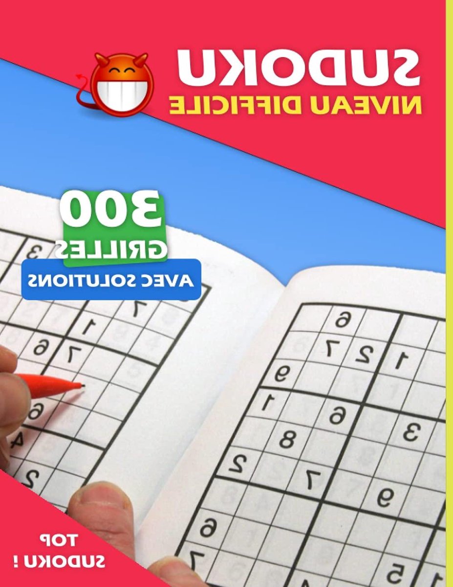 Sudoku Boek - Puzzelboek Breinbrekers - Hersenen Trainen - 300 Moeilijke Grilles - 28 cm - Niet gespecificeerd