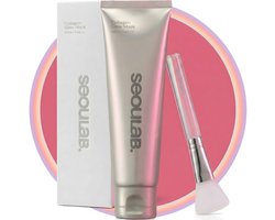 Seoulab Collageen Masker 100ml – Korean Skincare - Gezichtsmasker met Hyaluronzuur, Nicotinamide & Centella - Incl. Applicator