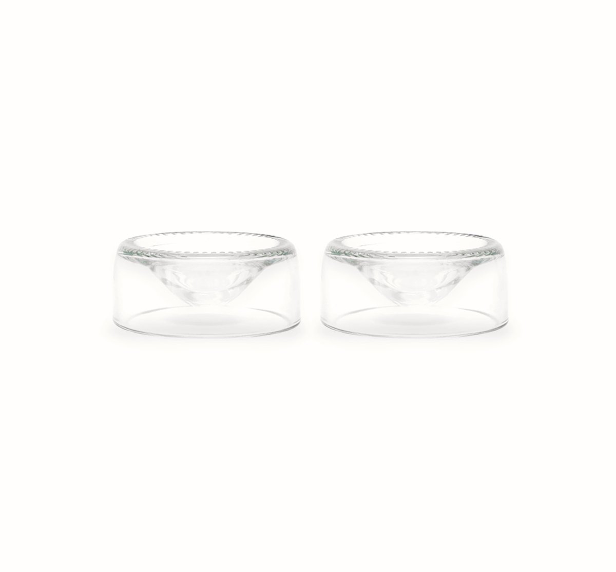 Rebottled - Egg Cup 2-pack - Clear
