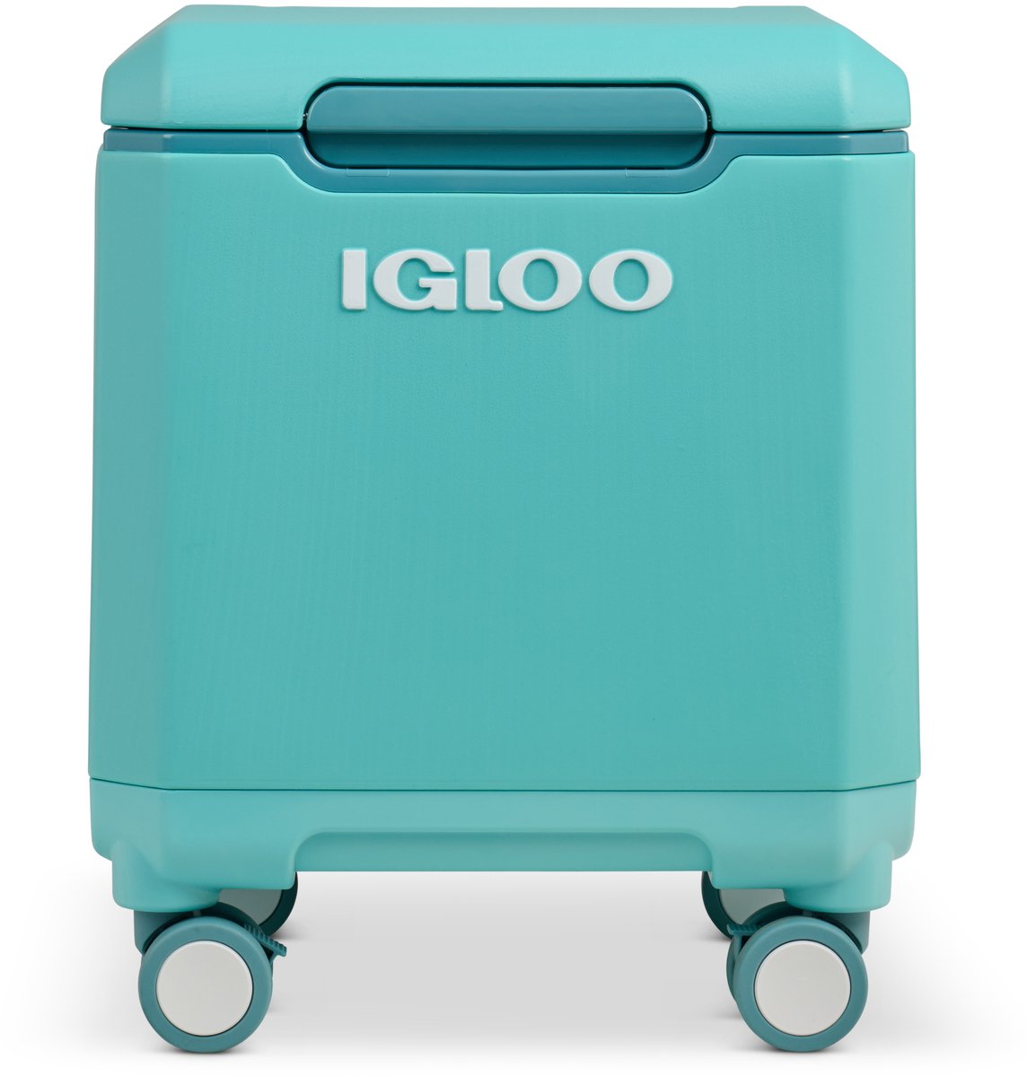 Igloo Tag-A-Long Too Spinner Koelbox - Draaibare wielen - Uitschuifbare handgreep - Lagoon