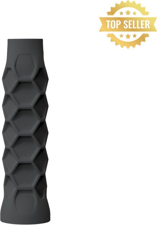 Chipa - Hesacore Padel grip - Black - Hexacore - Overgrip - Griptape - Antislip - Racketaccesoires - Extreme grip & Duurzaam Chipa - Hesacore Padel grip - Black - Hexacore - Overgrip - Griptape - Antislip - Racketaccesoires - Extreme grip & Duurzaam
