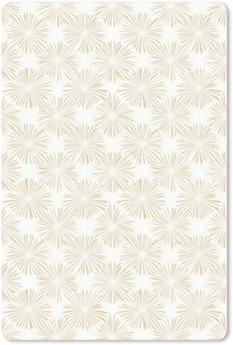 Muismat 13x20 cm - Mousepad Abstract - Motief - Beige - Muismatten