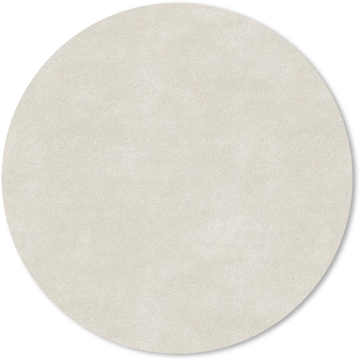 Muismat rond 30x30 cm - Mousepad Zandkleurig - Modern - Egaal - Ronde muismatten
