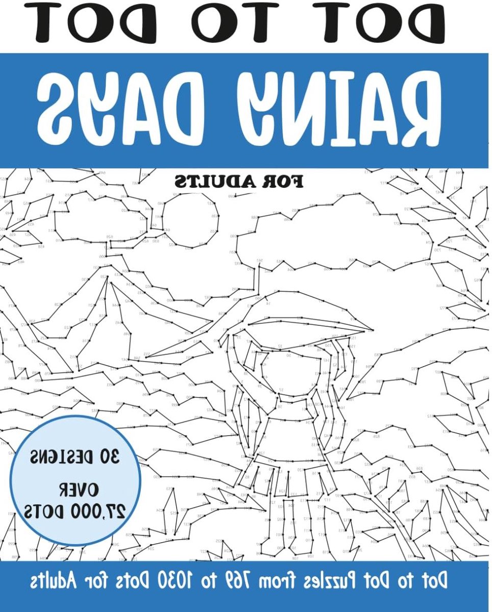 Dot to Dot Boek - Puzzelboek Volwassenen - Ontspanning Thuis - Meer Dan 27000 Stippen - 8.5x11 Inch