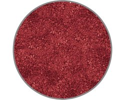 Aquarium Grind - Bodembedekking Aquarium - Aquarium Decoratie - Natuurlijke Kleuren - 2 kg - Rood