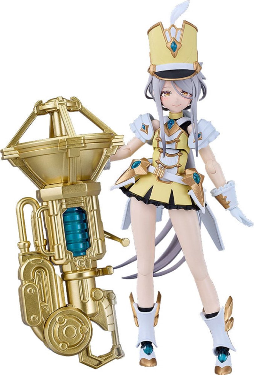 Good Smile Company Valkyrie Tune Plamatea Plastic Model Kit Iris = Bruckner 16 cm Model Kits