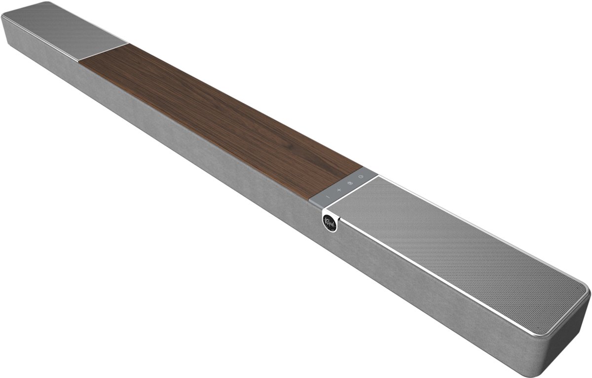 Klipsch Flexus Core 300 walnoot 5.1.2-kanaals Dolby Atmos Soundbar