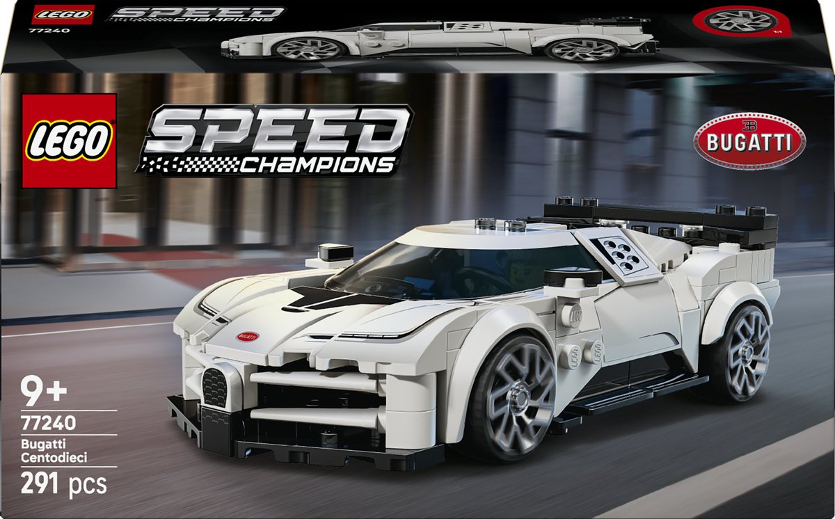 LEGO® Speed Champions Bugatti Centodieci Hyper Sportauto - 77240 — afbeelding 15