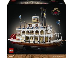 LEGO Ideas Stoomboot Bouwpakket voor Volwassenen - 21356 Image